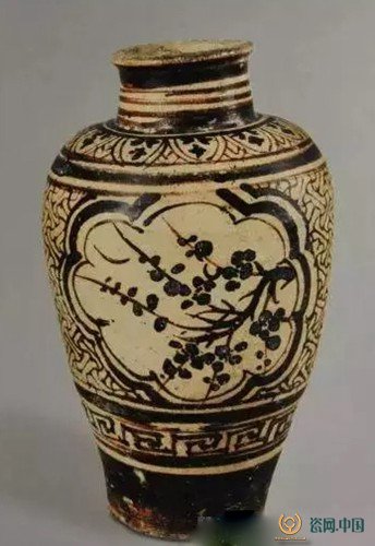 東晋 徳清窯 黒褐釉 吉州窯 天目 黒褐釉 瓶 水滴 水注 花瓶 花生