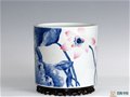 女性陶瓷艺术家欧阳桑笔下的“荷韵”