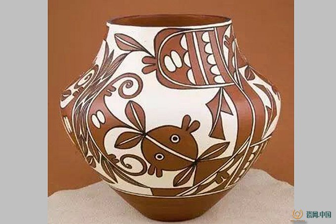古老的印第安陶器艺术