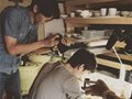 日本手艺人Haruya Abe雕刻瓷器过程
