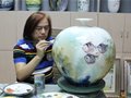 绿宝石艺术陶瓷馆馆藏（四十二）中国工艺美术大师赖德全的翰墨风采