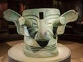 三星堆出土文物——大型纵目人面具