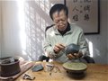 禅韵金沙——正高级乡村振兴技艺师 高级工艺美术师张顺法作品《禅宗六祖紫砂壶》