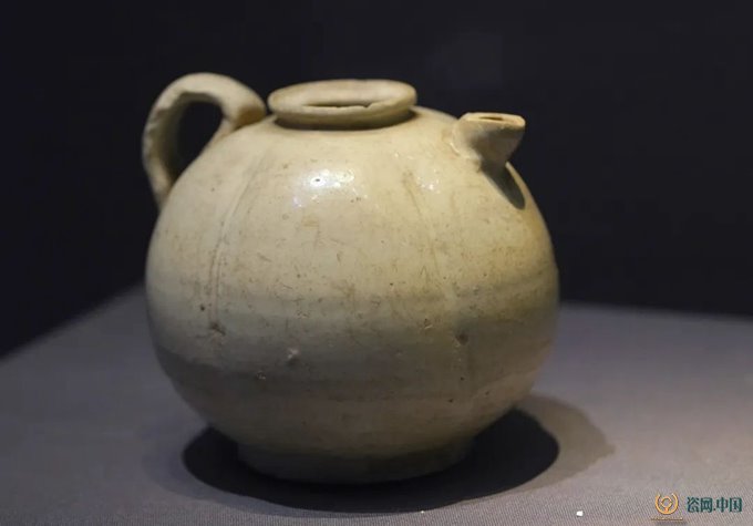 中国 唐物 古瓷 時代物 南宋影青瓷罐（内蒙古博物院珍藏古代陶瓷